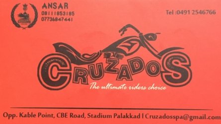 Cruzados - The Ultimate Riders Choice - Best Automobile Accessories in Palakkad Town