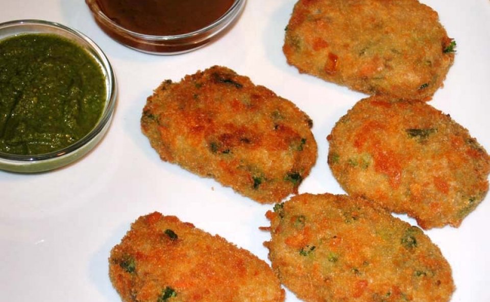 Healthy Vegetable Cutlets
