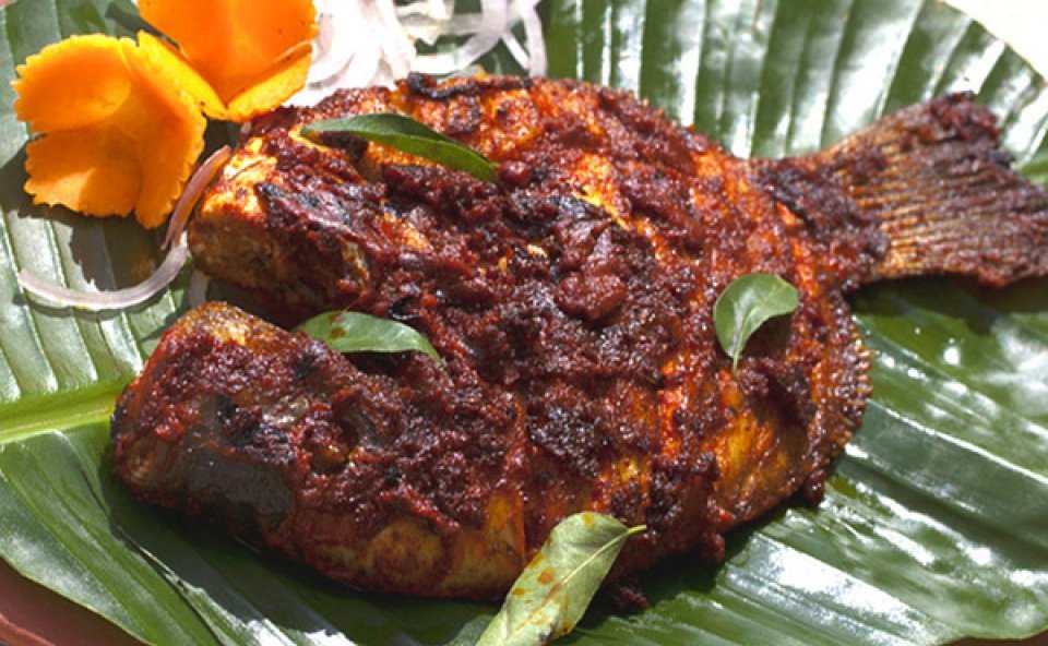 Karimeen Pollichathu