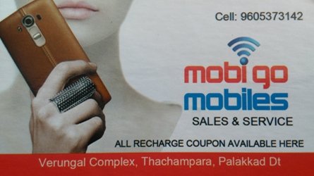 Mobi go Mobiles Sales and Service Thachampara, Palakkad Kerala