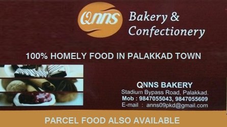 Qnns Bakery and Restaurants - Best Bakery and Restaurant in  Palakkad Town, Kerala