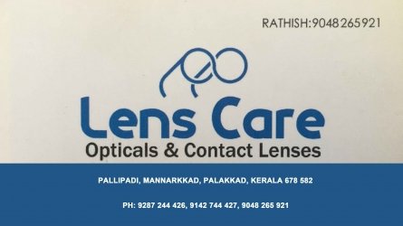 Lens Care - Best Opticals and Contact Lenses Shop in Mannarkkad Palakkad Kerala