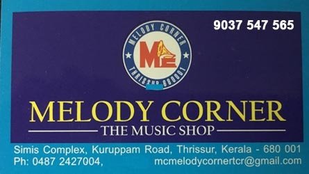 Melody Corner - Best Music Shop in Thrissur Kerala India