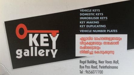 Key Gallery - Best Home and Vehicle Keys Shop in Perinthalmanna Malappuram Kerala India