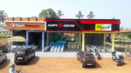 Happy Centre - Best Rooms Available for Shops and Offices Near Kanjirapuzha Dam Palakkad Kerala India