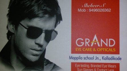 GRAND Eye Care & Opticals Kalladikkode, Palakkad