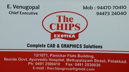 The Chips Exotica - Complete CAD and Graphics Solutions, Palakakd